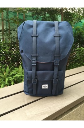 Herschel Little America  Backpack - Navy / Navy Rubber